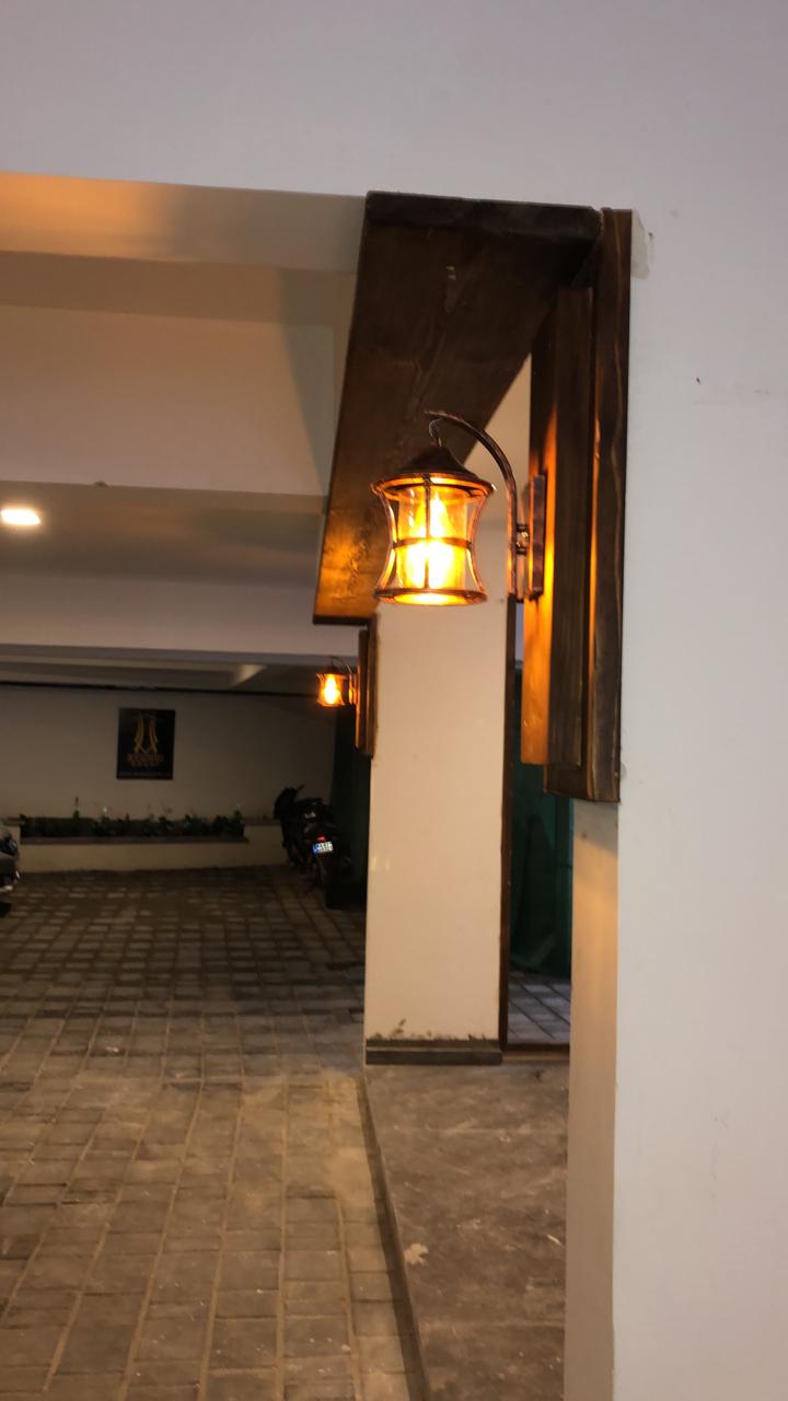 Modern architectural detail