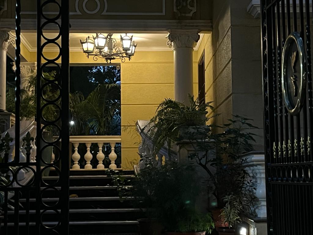Modern architectural detail